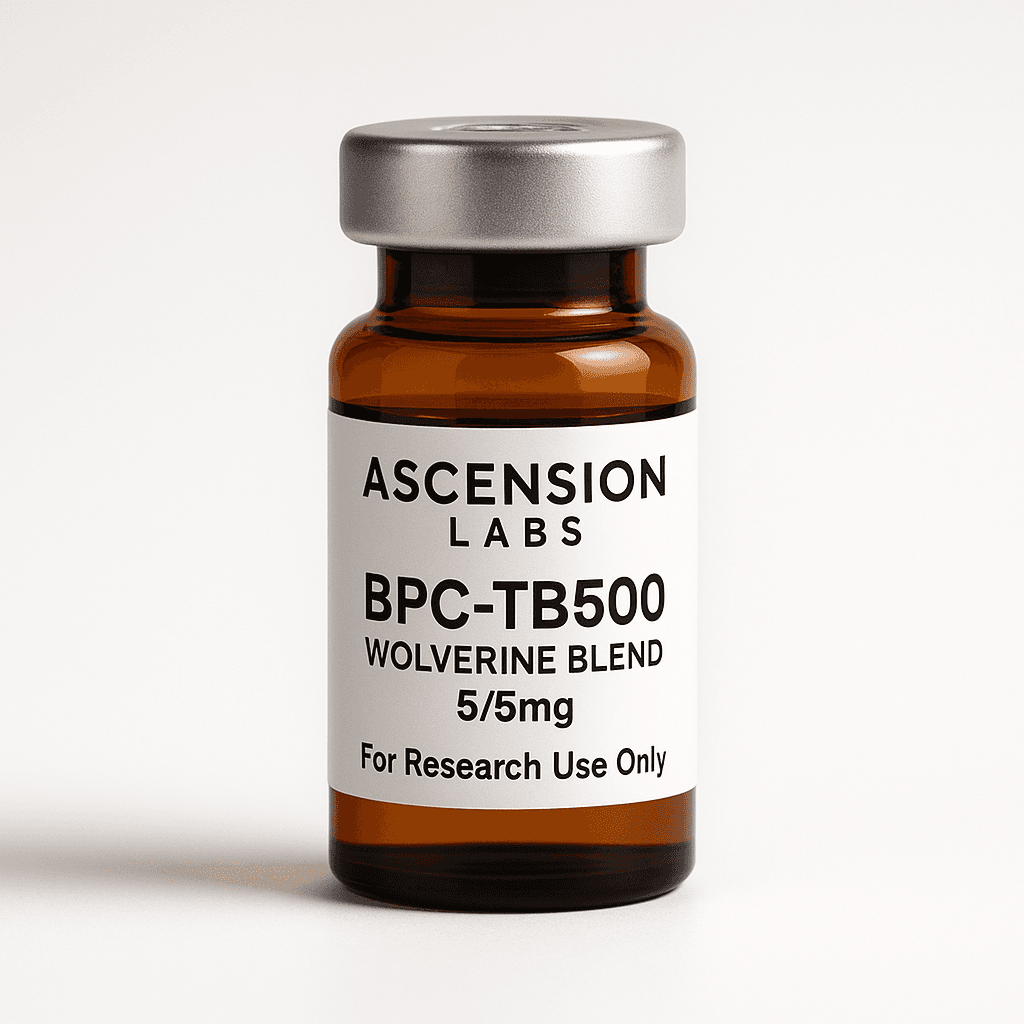 BPC/TB500 Wolverine Dual Peptide Research Blend 5/5mg